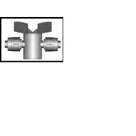 Robinet 25x25 cu coaste de prindere