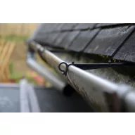 Plasă pentru streșini negru 6mx0,17m