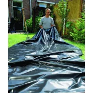 Folie pentru iaz cu grosime de 1 mm şi cu lăţime de 12 m