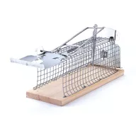 Cursă de șoareci, capcană vie cușcă de sârmă 7x15cm