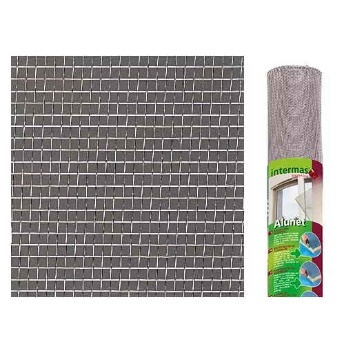Plase de țânțari din aluminiu Alunet 1,2x30 m (1,4x1,8)