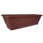 Ghiveci de flori balcoane, tavă lată teracotă 60 cm
