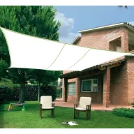 Plasă de umbrire alungibil Sun-net Kit Polyester 3,6x3,6 m