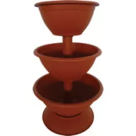 Piramidă de floare mică  teracotă