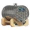 Rezervor orizontal din inox pe suport de lemn, cu robinet 50 l