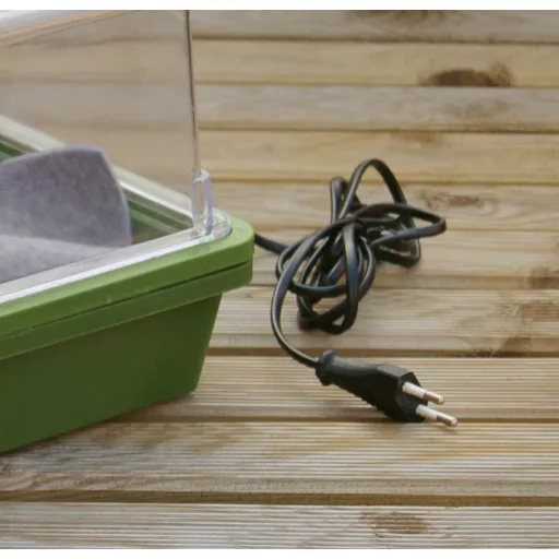 Mini seră poate fi încălzită "Heating Grow" 39x25x20 cm