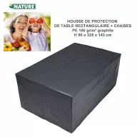   Folie de acoperire  pentru mobilier de exterior RIMINI 90x205x325 cm