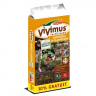   DCM Vivimus BIO îmbunătățitor general de sol pentru plantare, întreținere 40 l