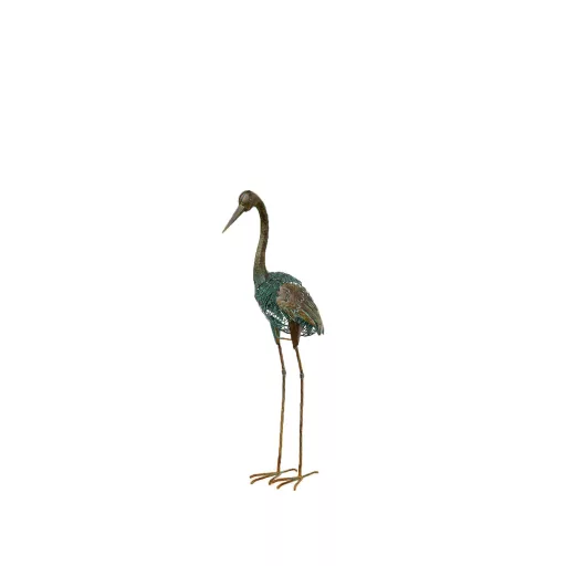 Figurină bâtlan din metal "Heron"