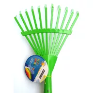 Mătură de frunze pentru copii galbenă