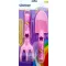 Instrument de grădină pentru copii 2 buc. plastic, roz