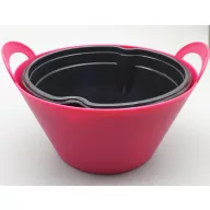 Olar decorativ cu ureche roz, cu ghivece de udare