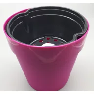  Olar decorativ mov 21 cm, cu ghivece de udare