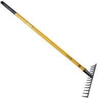 Greblă cu 14 dinți cu mâner galben MUTA PROFI