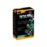 Șir de lumină Gardman, 50 becuri Led, alb  6,88 m