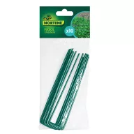 Element de fixare plasă de cârtiță  Fixsol verde 10 buc 