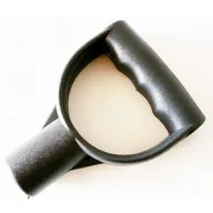 D-mâner din plastic la capătul lopatei de zăpadă