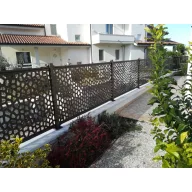 Panou decorativ din PP Mozaic 1x2 m maro