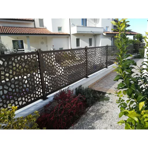 Panou decorativ din PP Mozaic 1x2 m maro