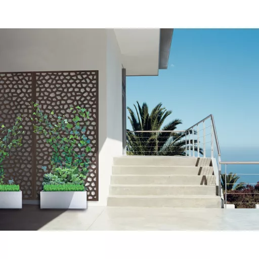 Panou decorativ din PP Mozaic 1x2 m maro