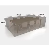   Pătură pentru mobilier de grădină pentru masă rectangulară + 8 scaune Covertop 325x205x90 cm