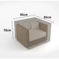  Pătură pentru mobilier de grădină pentru fotoliu de grădină Covertop 95x95x70 cm