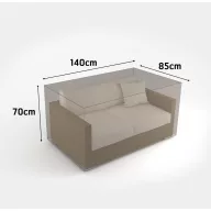   Pătură pentru mobilier de grădină pentru canapea dublă de grădină Covertop 140x85x70 cm