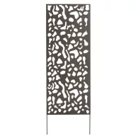   Panou metalic cu motive decorative Decoration panel 0,6x1,5 m 2012058