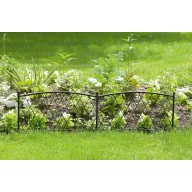 Frontieră de pat Classic Metal Border 0,4x1 m