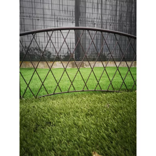 Frontieră de pat Classic Metal Border 0,4x1 m