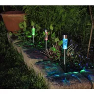    Lampă de grădină, înjunghiată, cu celule solare Atusa 5,5x31 cm