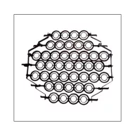 Grilă rotativă pentru 41 buc ouă de fazan