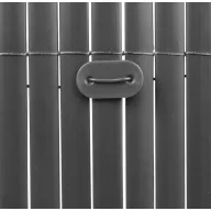   Element de fixare bambus din plastic "Fixcane" gri 26 buc / pachet