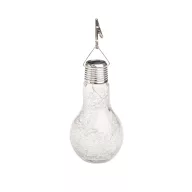   Lampă de grădină, sursă solară, bec suspendabil (sticlă aprinsă) Gardman L2300