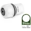 Conector rapid 1/2" cu autostop de apă White line