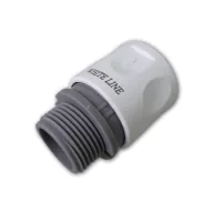 Conector rapid filet exterior 3/4 " White line