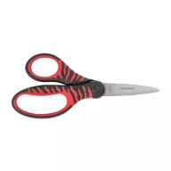   Foarfecă pentru copii Fiskars Softgrip, negru și roșu, 15 cm