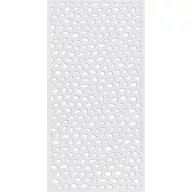 Panou decorativ Mozaic PP 1x2 m alb