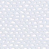 Panou decorativ Mozaic PP 1x2 m alb