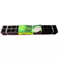   Frontieră pat  Borderkit 45 100x8x4,5 cm 8 buc + Peg de fixare 16 buc