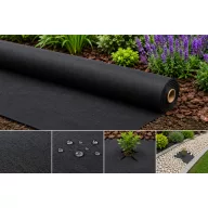 Geotextil  Negru 2x25 m 150g/m2 BS12