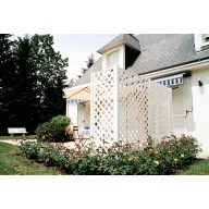 Panou decorativ exterior Classic 1x2 m alb