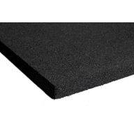   Placă de cauciuc pentru animale Negru 50x1000x1000 mm placă de cauciuc pentru grajd