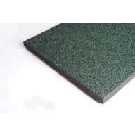   Placă de cauciuc divizată pentru loc de joacă, verde 60x1000x1000 mm