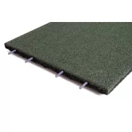 Placă de cauciuc pentru loc de joacă verde 30x500x500mm