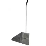 Lopeță stradală zincată, cu mâner metalic