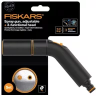  Pistol de udare Comfort, cap de udare reglabil + cap de irigare cu 3 funcții Fiskars