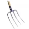 Furcă cu 4 dinți MUTA, prevăzută cu coadă