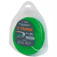   Fir pentru motocoasă, bobină Truper 2mmx120m HLB-80, în formă de X