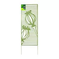   Panou metalic, cu motive decorative Deco panel Puppy verde măsliniu 0,6x1,5 m